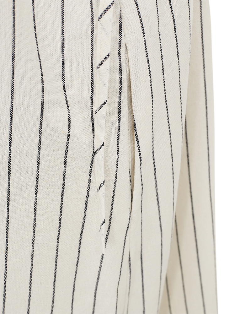 Freequent FQLAVA-DRESS | Star Off-white w. Navy Blazer