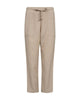 beige hørbukser Freequent Sand melange FQLAVA-PANTS