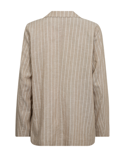 Freequent FQLAVEGA-JACKET | Sand mel w. Star Off-white