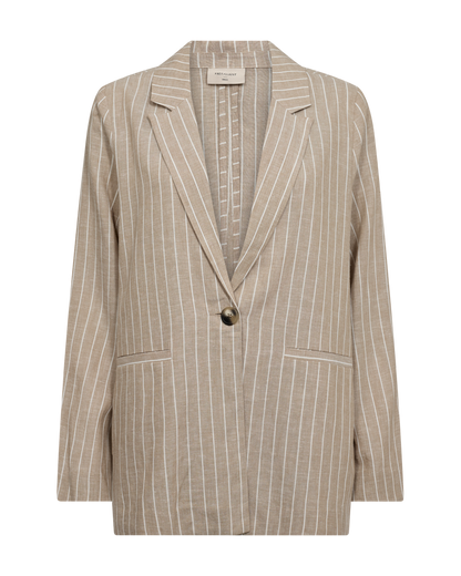 Freequent FQLAVEGA-JACKET | Sand mel w. Star Off-white