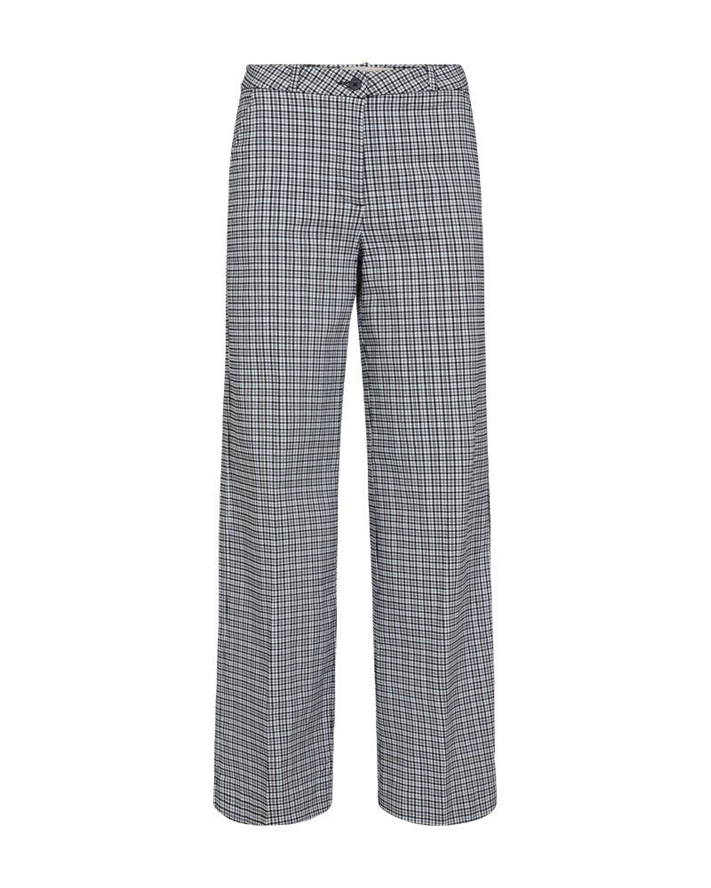 ternet bukser i blå nuancer med sidelommer. Freequent Navy Blazer w Chambray Blue FQSOLVEJ-PANT