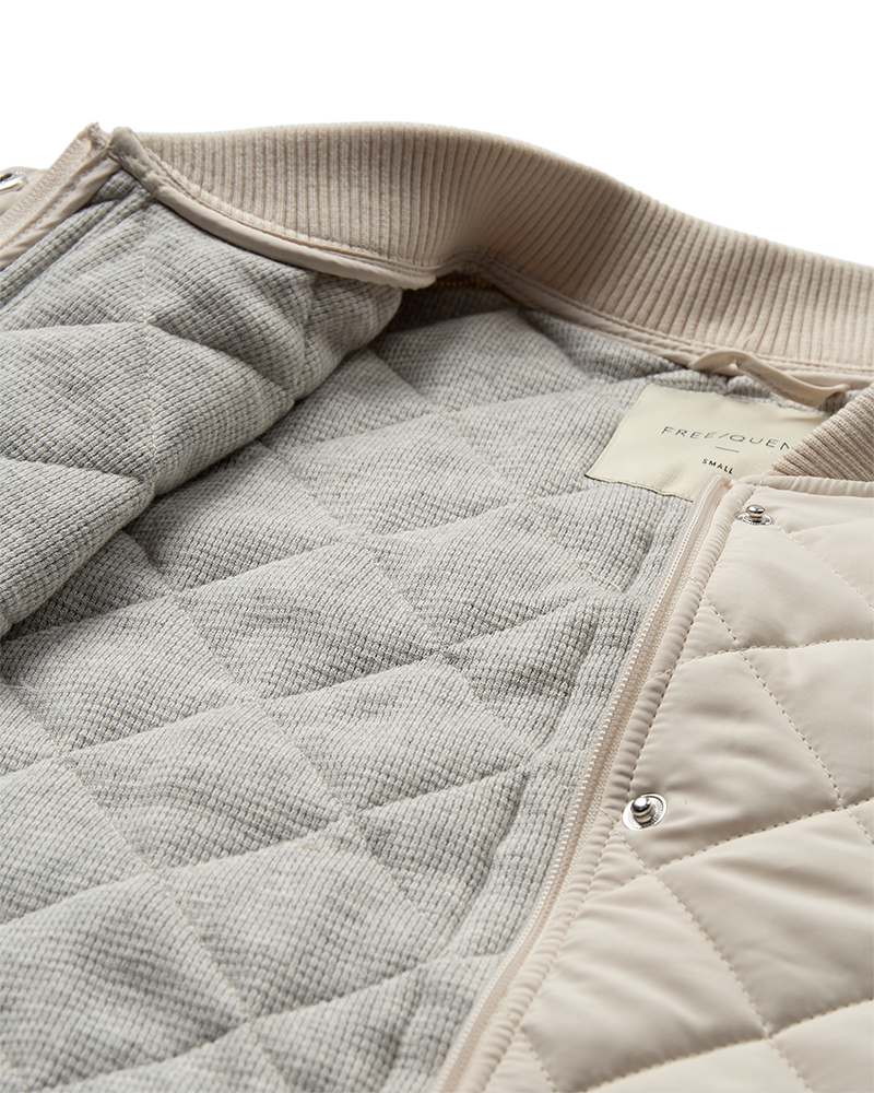 Freequent FQTINGA-JACKET | Moonbeam Melange