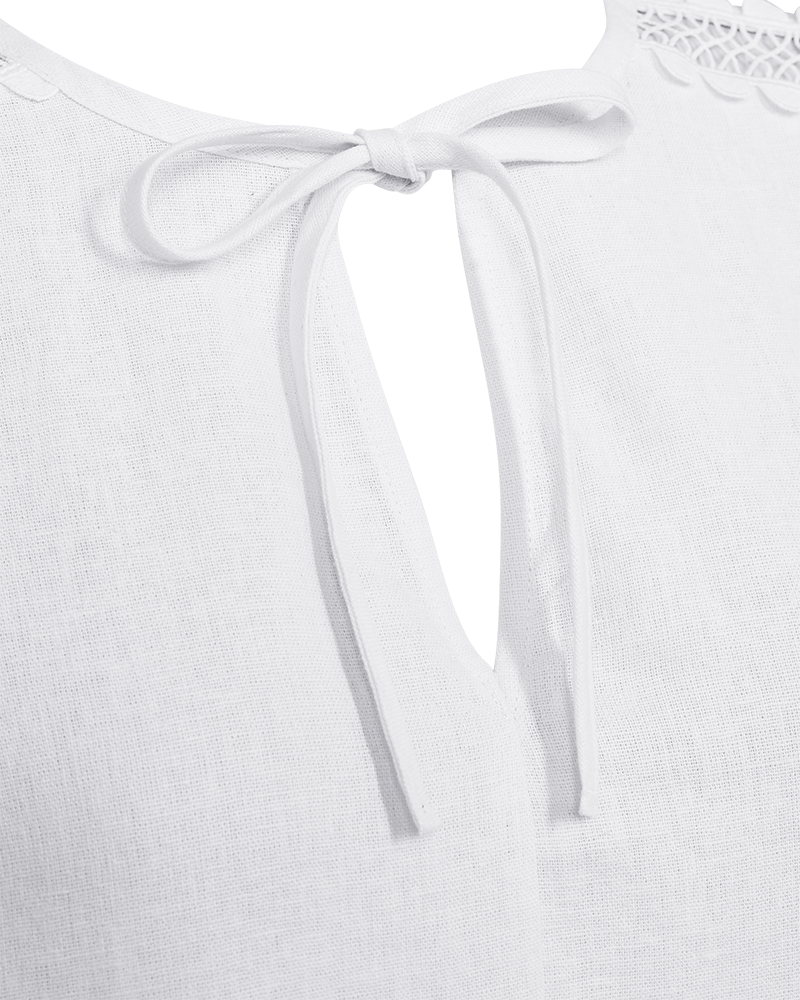 Freequent FQLALUNA-DRESS | Brilliant white