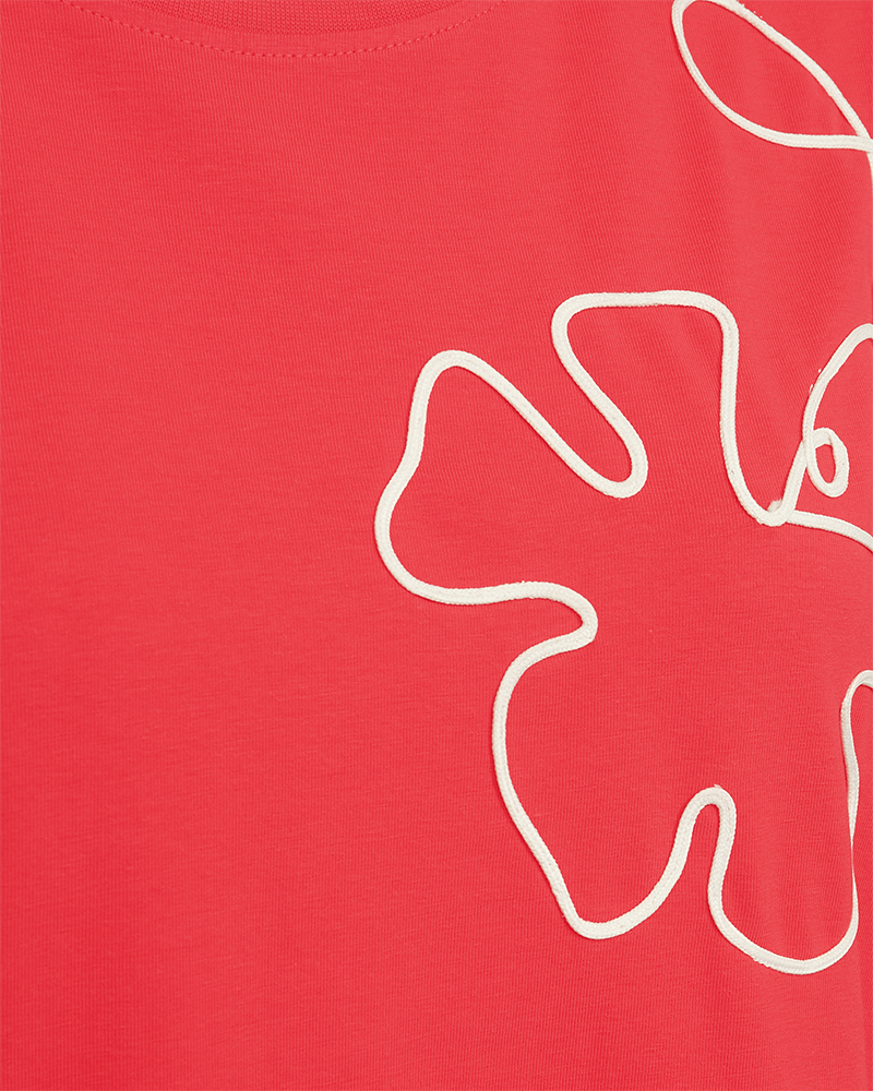 Freequent FQFENJAL-TEE | Bittersweet w. Star Off-white