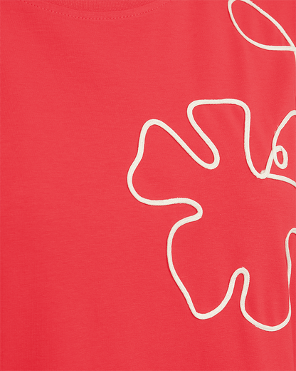 Freequent FQFENJAL-TEE | Bittersweet w. Star Off-white