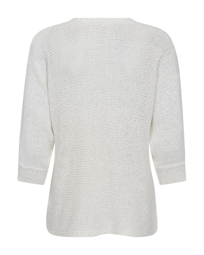 Freequent FQTAPPER-PULLOVER | Brilliant white