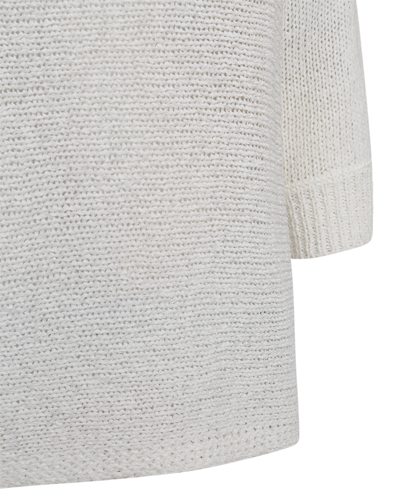 Freequent FQTAPPER-PULLOVER | Brilliant white