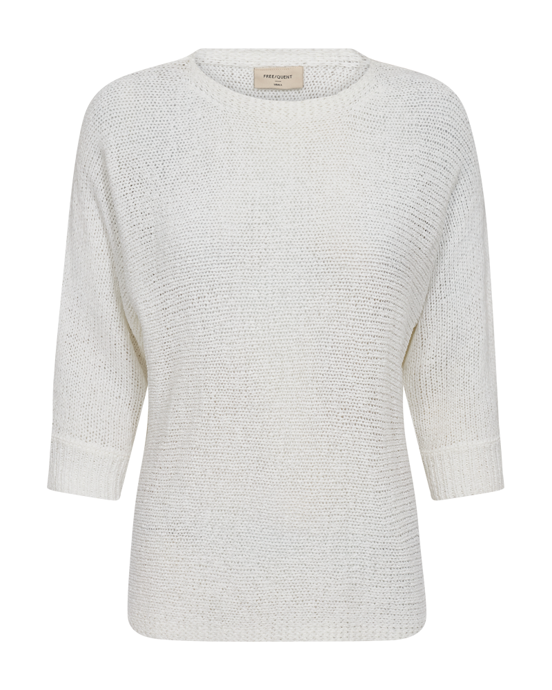 Freequent FQTAPPER-PULLOVER | Brilliant white