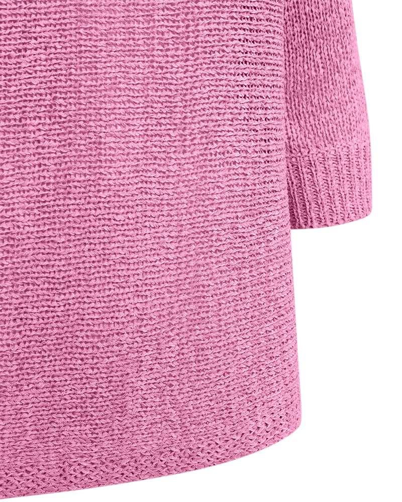 Freequent FQTAPPER-PULLOVER | Fuchsia Pink
