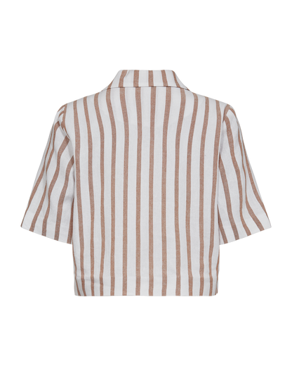 Freequent FQLAVISCO-JACKET | Brilliant White w. Burro