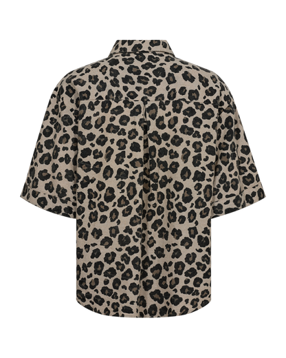 Freequent FQLAVISCO- SHIRT | Sand Melange w. Black