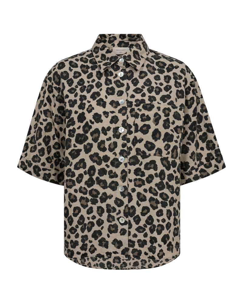 Freequent FQLAVISCO- SHIRT | Sand Melange w. Black