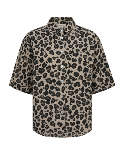 Freequent FQLAVISCO- SHIRT | Sand Melange w. Black
