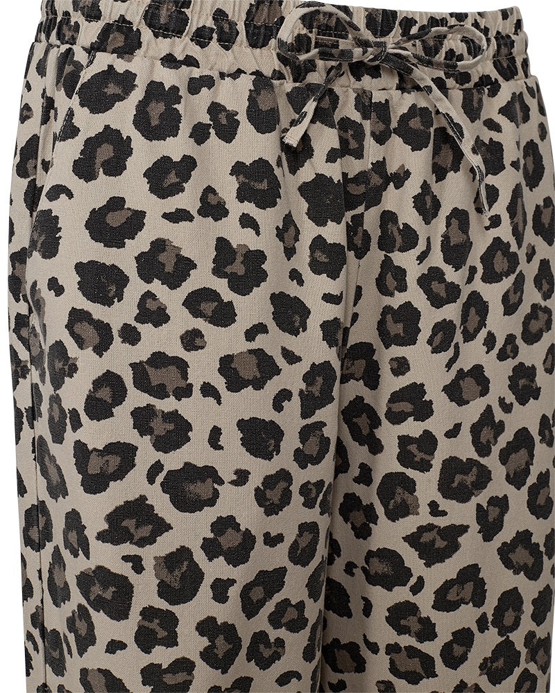 Freequent FQLAVISCO-PANTS | Sand Melange w. Black