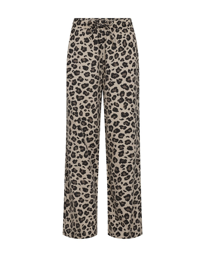 Freequent FQLAVISCO-PANTS | Sand Melange w. Black