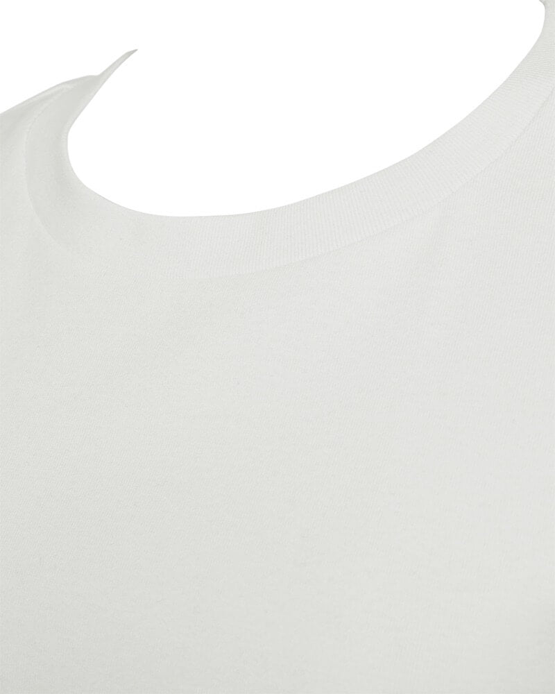 rund hals på basic hvid t-shirt Freequent FQEVIE-TEE Star Off-white