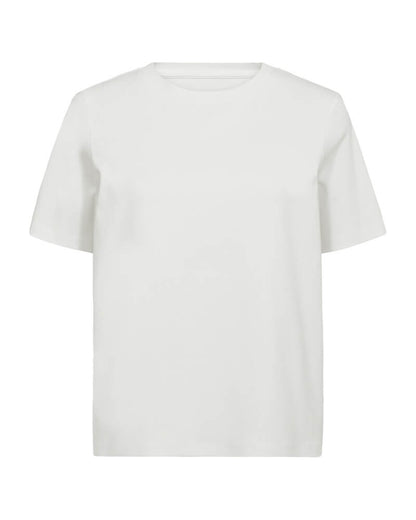basic hvid t-shirt Freequent FQEVIE-TEE Star Off-white