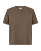 basic brun t-shirt Freequent FQEVIE-TEE Morel