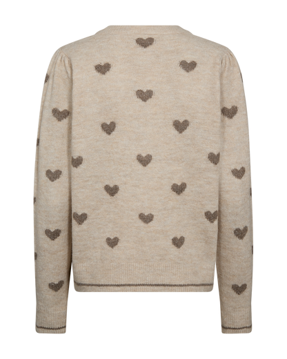 Freequent FQFAITH-CARDIGAN | Moonbeam Mel W Desert T Mel