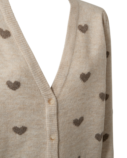 Freequent FQFAITH-CARDIGAN | Moonbeam Mel W Desert T Mel