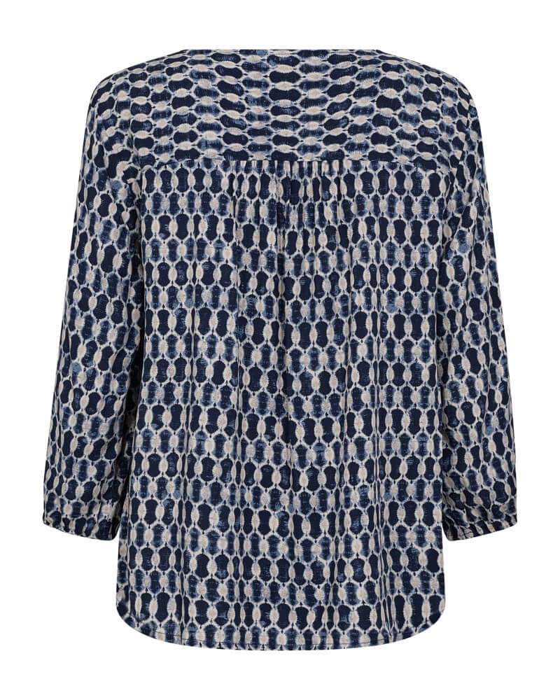 ryggen af Freequent FQADNEY-BLOUSE Salute w. Moonbeam