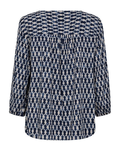 ryggen af Freequent FQADNEY-BLOUSE Salute w. Moonbeam