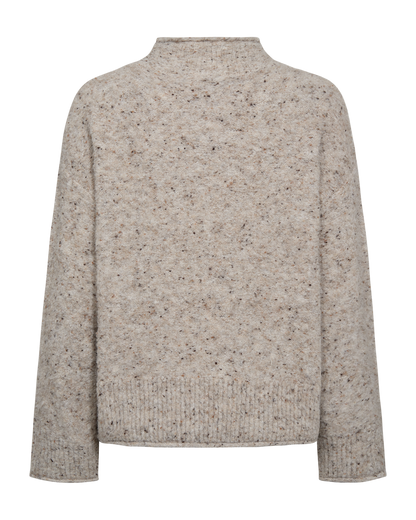 Freequent FQGRSNEMES-PULLOVER | Moonbeam Melange