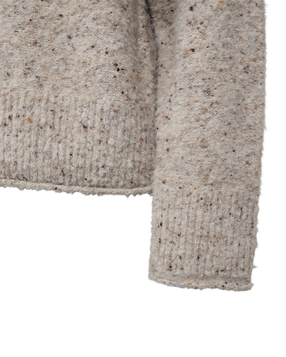 Freequent FQGRSNEMES-PULLOVER | Moonbeam Melange