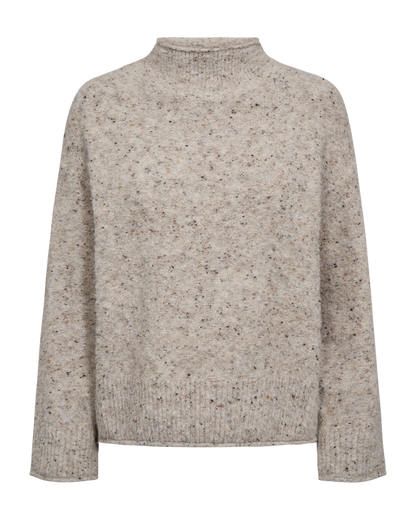 Freequent FQGRSNEMES-PULLOVER | Moonbeam Melange