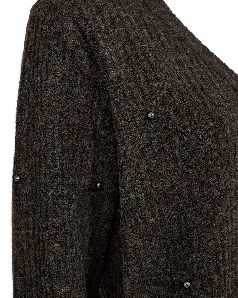 Freequent FQPEARLY-PULLOVER | Coffee Bean Melange