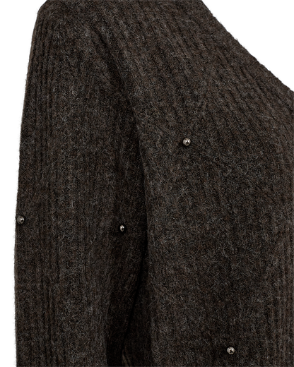 Freequent FQPEARLY-PULLOVER | Coffee Bean Melange