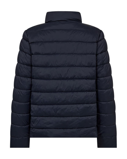 ryggen af navy blå quilt jakke Freequent FQPENNY-JACKET Salute