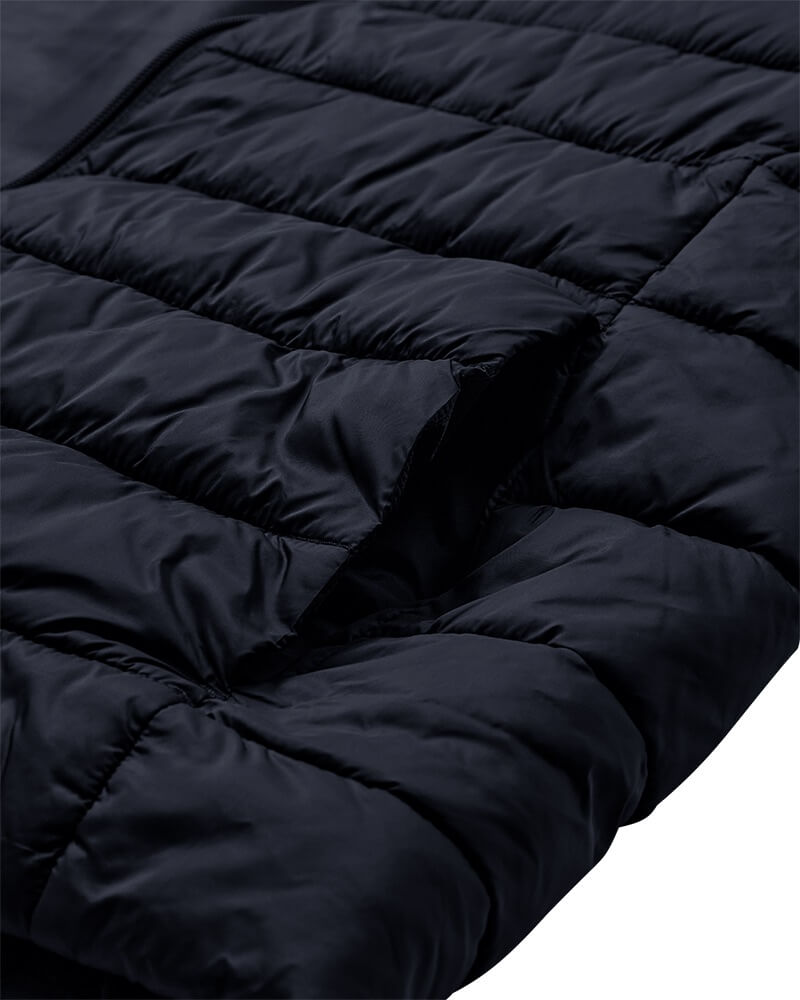sidelomme på navy blå quilt jakke Freequent FQPENNY-JACKET Salute