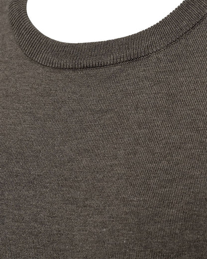 rund hals på t-shirt Freequent FQCONNY-PULLOVER Morel Melange