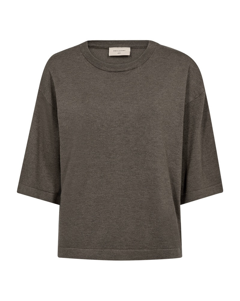 t-shirt Freequent FQCONNY-PULLOVER Morel Melange