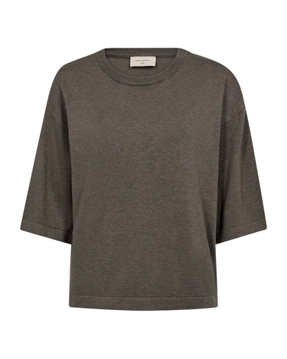 t-shirt Freequent FQCONNY-PULLOVER Morel Melange