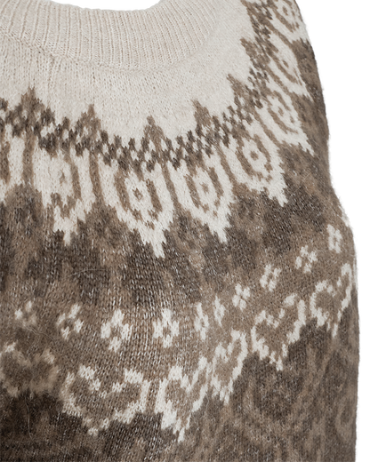 Freequent FQMERLA-PULLOVER | Morel Mel. w. Moonbeam Mel.