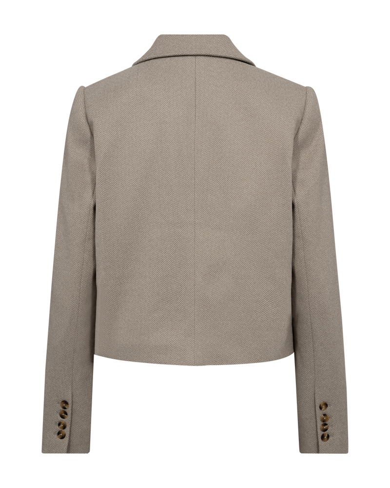 Freequent FQSILLEN- JACKET | Desert Taupe w. Moonbeam