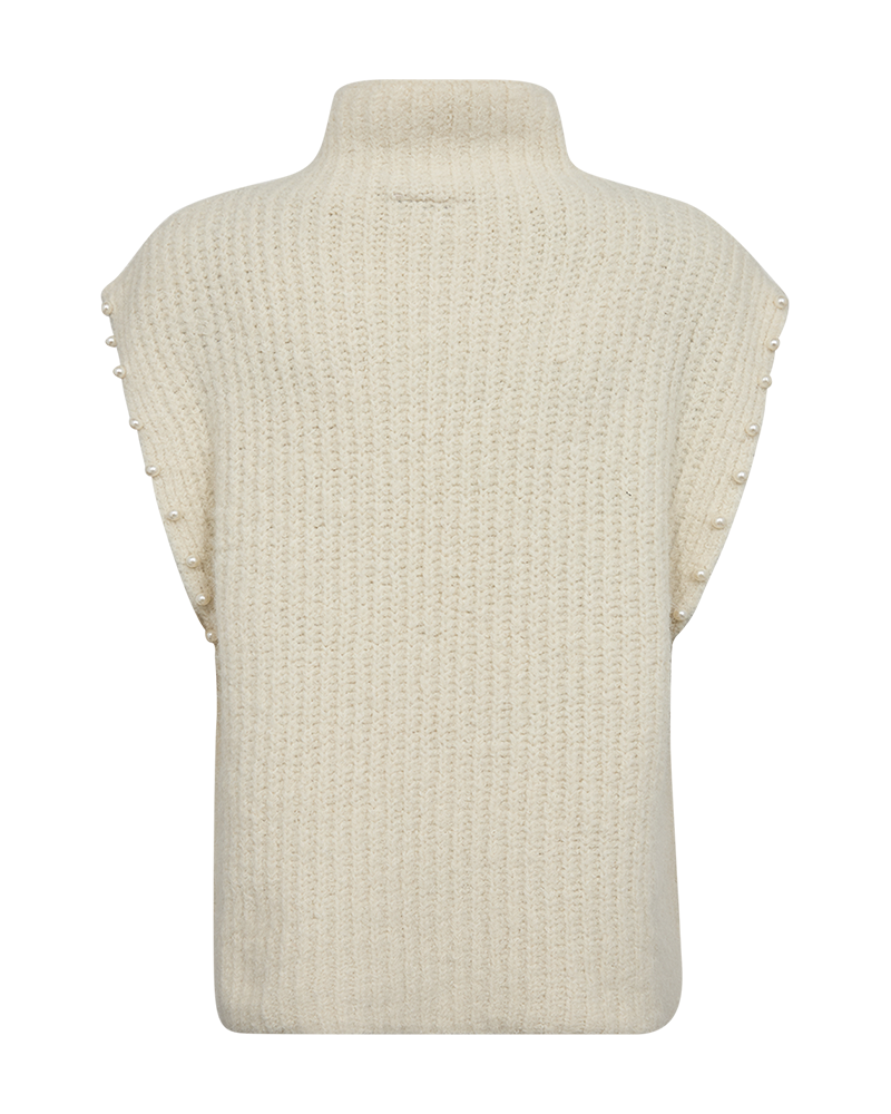 Freequent FQGRSLULU-WAISTCOAT | Moonbeam Melange