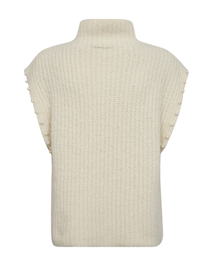 Freequent FQGRSLULU-WAISTCOAT | Moonbeam Melange