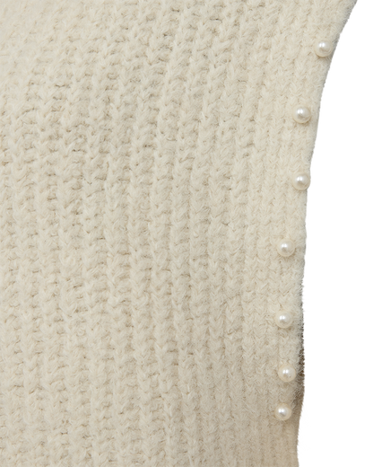 Freequent FQGRSLULU-WAISTCOAT | Moonbeam Melange