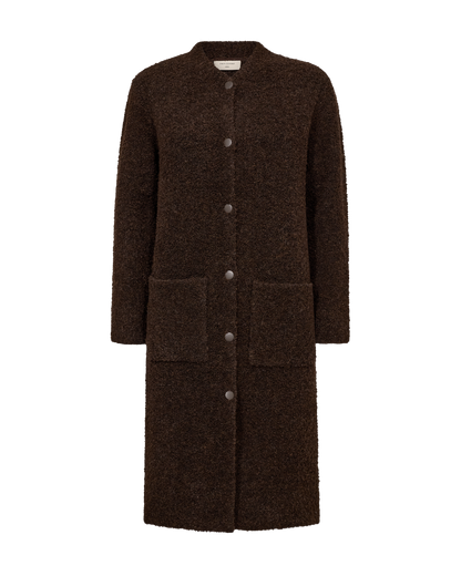 Freequent FQJUMP-CARDIGAN | Coffee Bean Melange