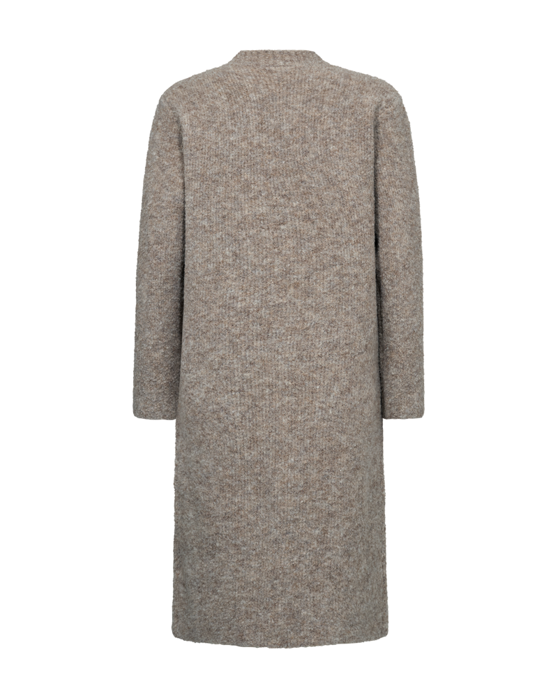 Freequent FQJUMP-CARDIGAN | Desert Taupe Melange