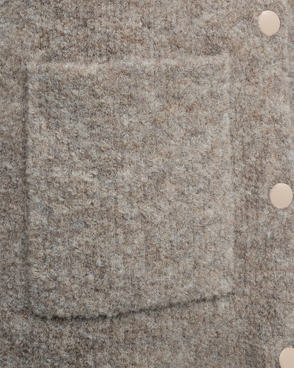 Freequent FQJUMP-CARDIGAN | Desert Taupe Melange