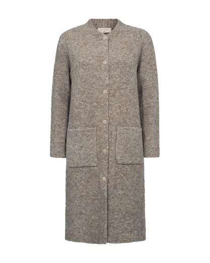 Freequent FQJUMP-CARDIGAN | Desert Taupe Melange