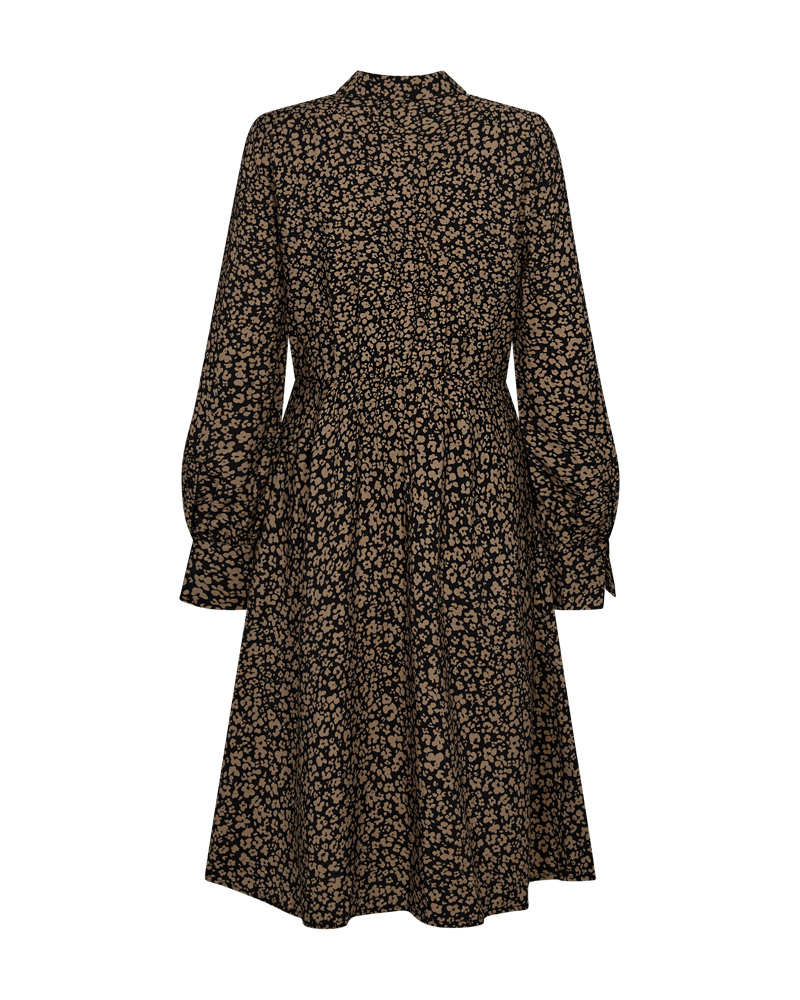 Freequent FQMOLLI-DRESS | Black w. Desert Taupe