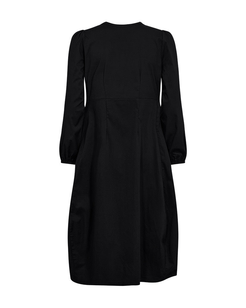 sort kjole Freequent FQJOJO-DRESS Black