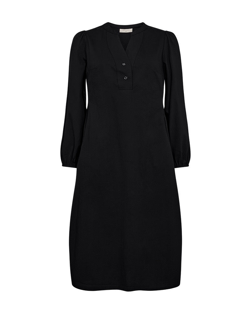 sort kjole Freequent FQJOJO-DRESS Black