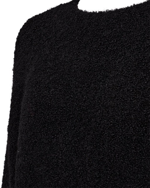 sort strik Freequent FQGRSCHRISTA-PULLOVER Black