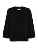 sort strik Freequent FQGRSCHRISTA-PULLOVER Black